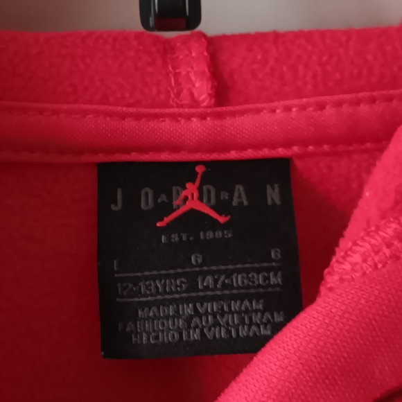Jordan Red Full-Zip Jacket - Picture 2 of 4